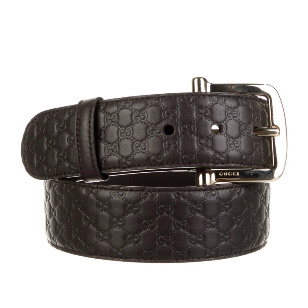 Gucci belt black mens or womens LIKE NEW with dust bag in very good condition
